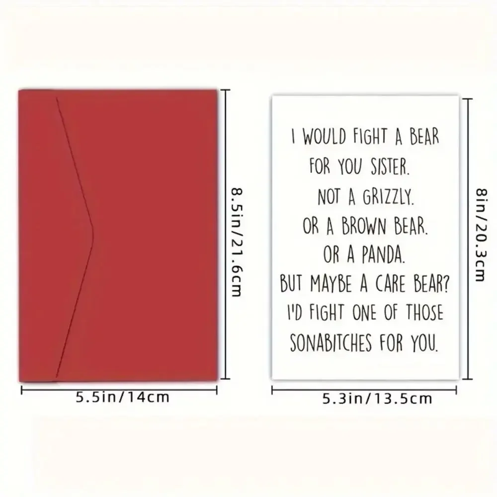 Birthday or Sisters Day Card - 8